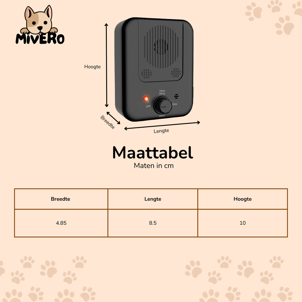 Kawalan Gonggongan Ultrasonik Mudah Alih untuk Anjing Latihan Selamat di Rumah dan Semasa Berjalan