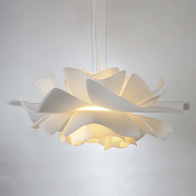 Liora Bloom Floral Pendant Light With Metal And Acrylic