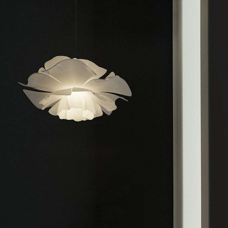 Liora Bloom Floral Pendant Light With Metal And Acrylic