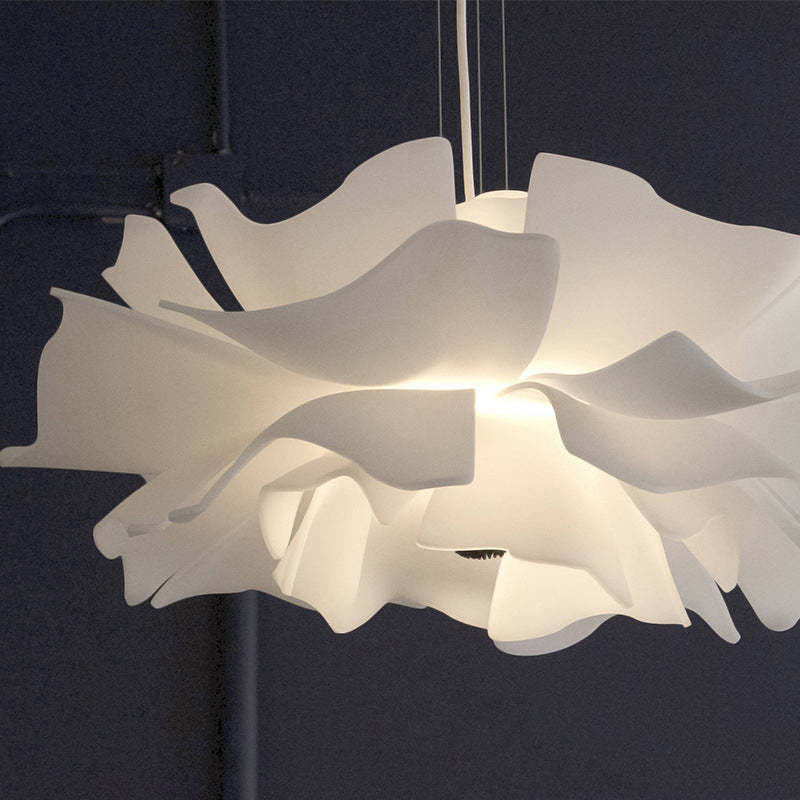Liora Bloom Floral Pendant Light With Metal And Acrylic