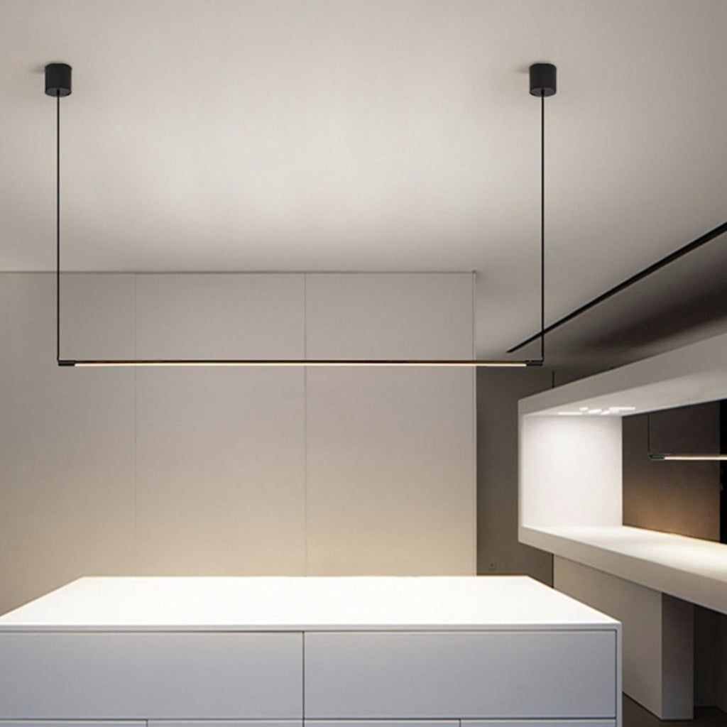 Lámpara colgante de vidrio Solara con iluminación LED de lujo