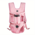 Rucsac transportor pentru câini LumaTrail cu vedere frontală pentru activități în aer liber