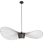 Aurelin Matte Black Hat Pendant Light Ceiling Lamp