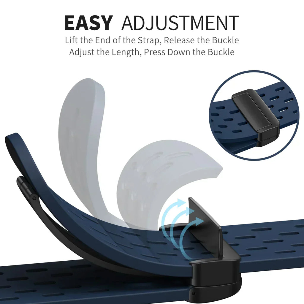 AeroMag | Åndbart magnetisk silikonearmbånd til Apple Watch | Petprovac