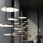 Norden Disc LED Pendant Light Scandinavian Minimal Lamp