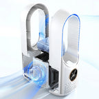 Bladeless Portable Air Conditioner | Ultra-Quiet, Ergonomic Design & Ideal for Home and Office Use