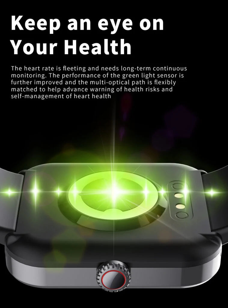 LumenSense Helseklokke Ikke-invasiv sanntids glukosemåling med pulsmåling