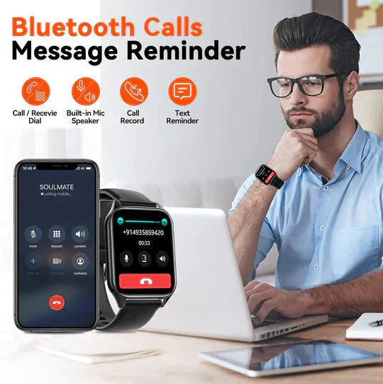 GlycoGuard Healthwatch Ikke-invasiv glukose- og SpO2-monitor