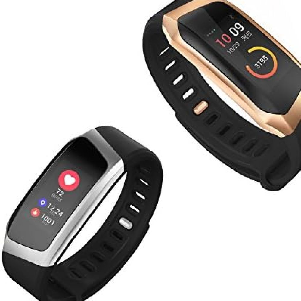 VitaTrack Smartwatch Blood Pressure and Heart Rate Monitor