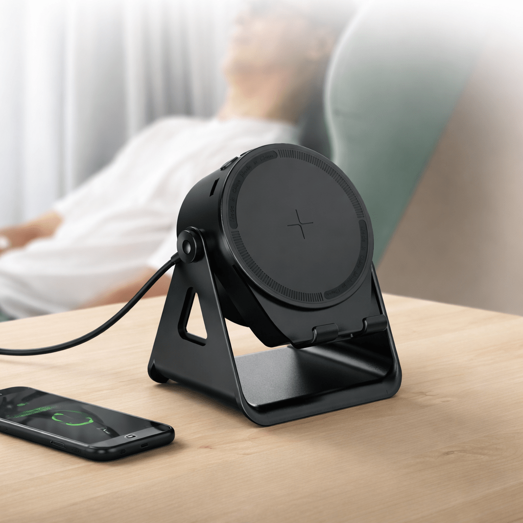 Phone Stand Bluetooth Speaker Power Bank With Induction Charging