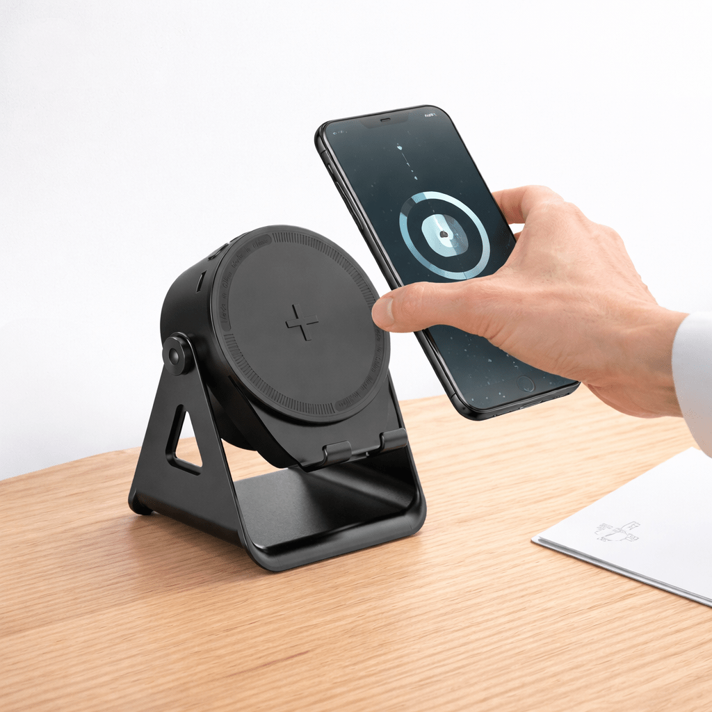 Phone Stand Bluetooth Speaker Power Bank With Induction Charging