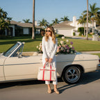 Premium canvas shopper with reinforced steel details