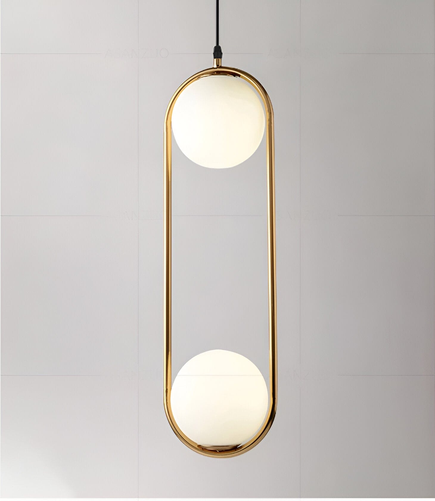 LumaSphere | Lampu Gantung LED Bola Kaca | Petprovac