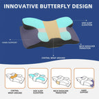 SomniCurve Nakkepude i Hukommelsesskum med Kølende Betræk