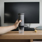 Cafetière Nano Prête pour le Voyage avec Pression de Vingt Bars et Cafés de Qualité Café