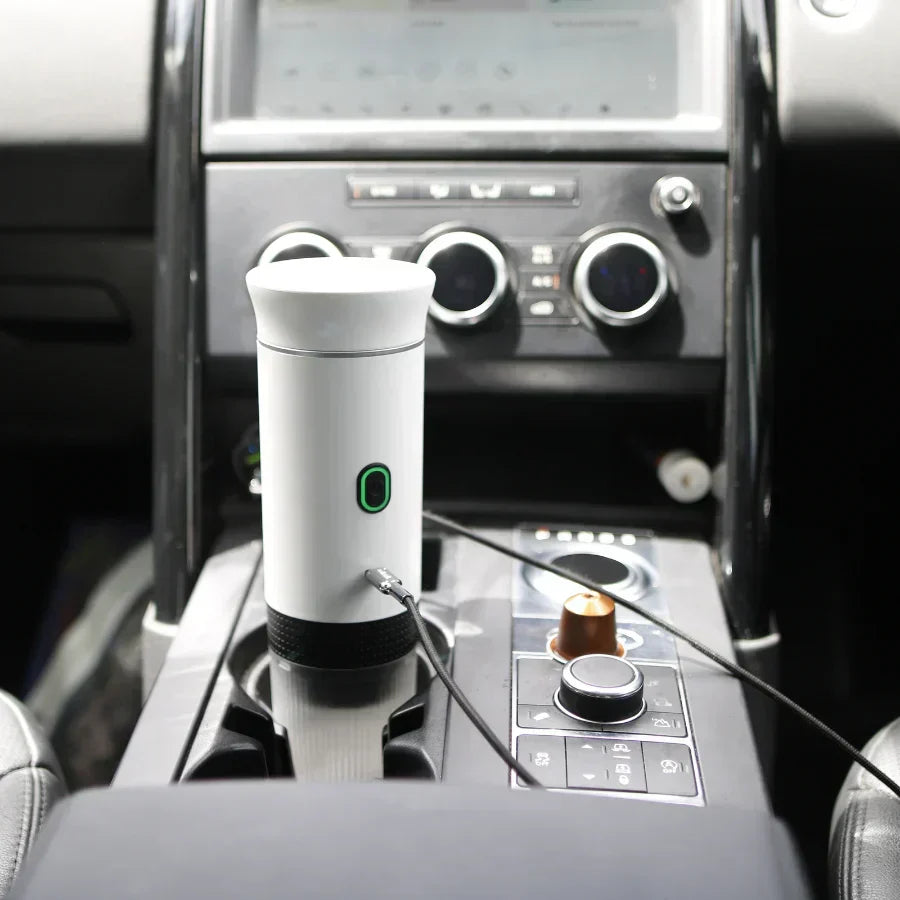 Cafetière Nano Prête pour le Voyage avec Pression de Vingt Bars et Cafés de Qualité Café