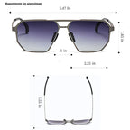 LyraForge 钛合金飞行员款 | 偏光防紫外线400太阳镜