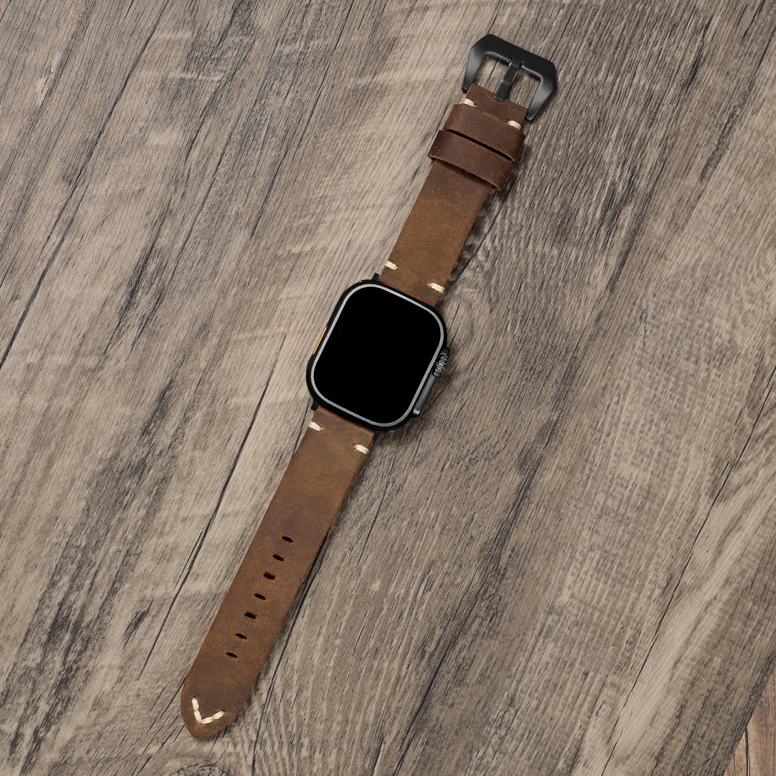Curea din piele vintage Marlowe pentru Apple Watch | Petprovac