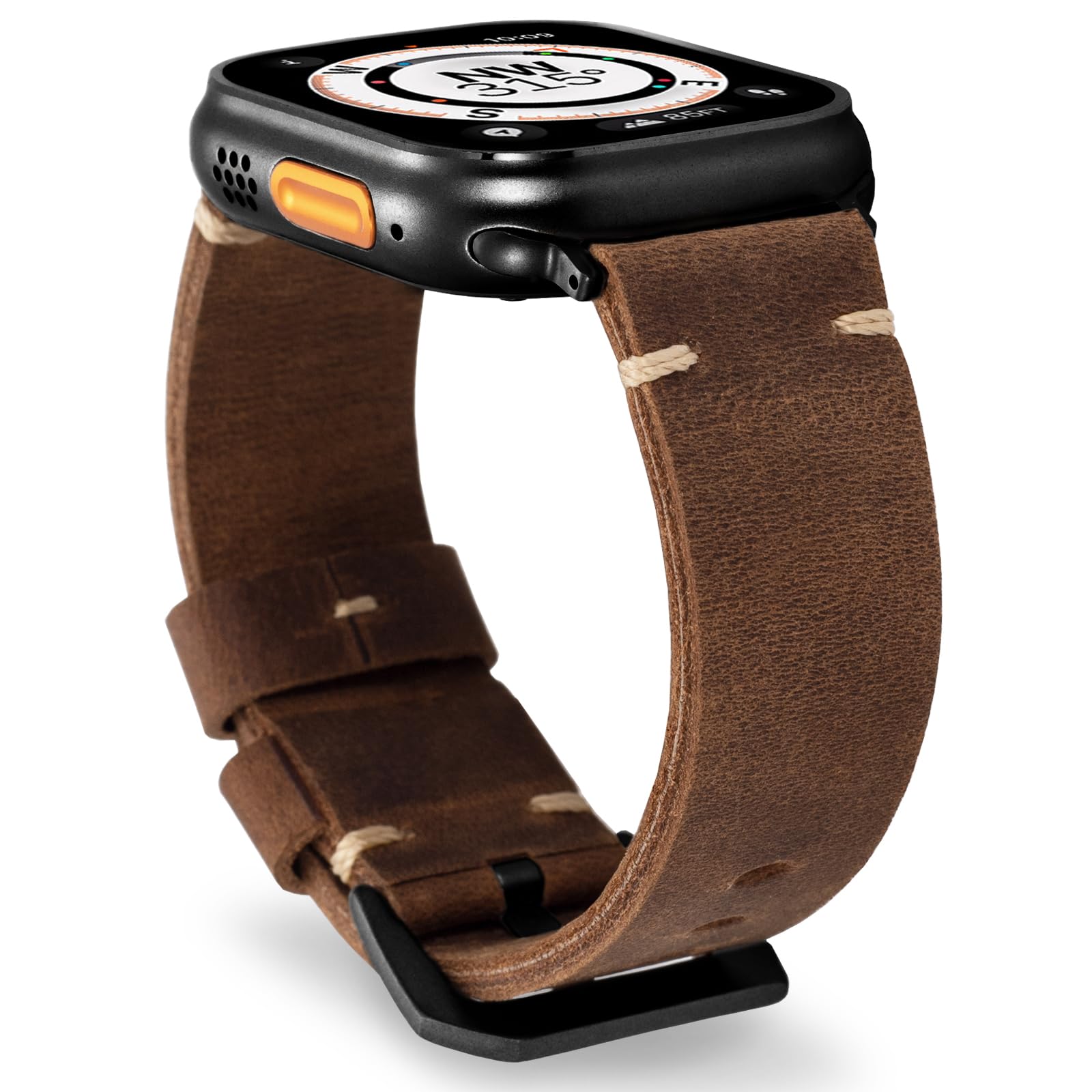 Curea din piele vintage Marlowe pentru Apple Watch | Petprovac