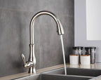 Rubinetto da cucina estensibile Anton con ugello flessibile