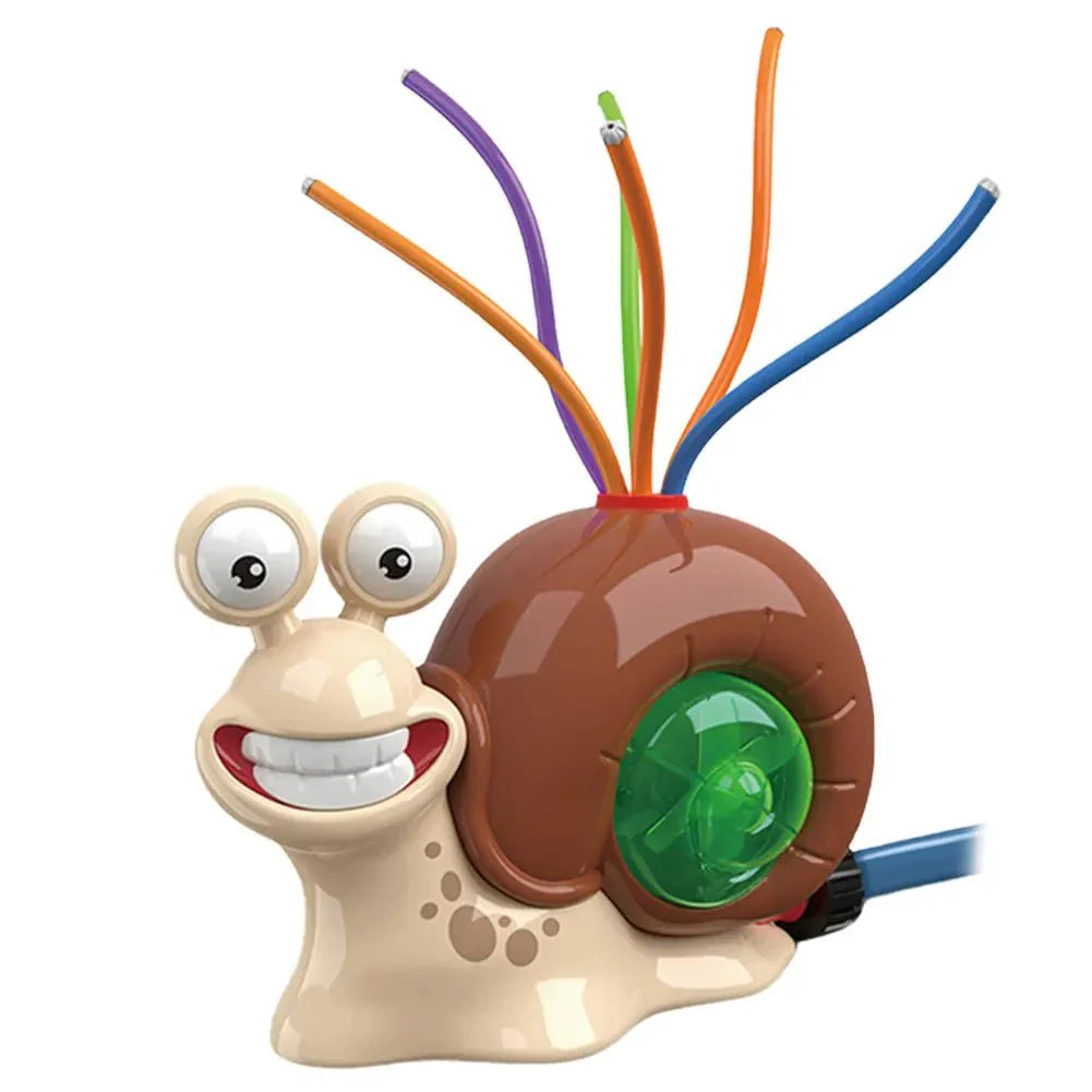 Colorful Snail Water Sprinkler for Joyful Garden Fun