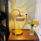 水晶蝴蝶装饰台灯 - 装饰性陈述照明