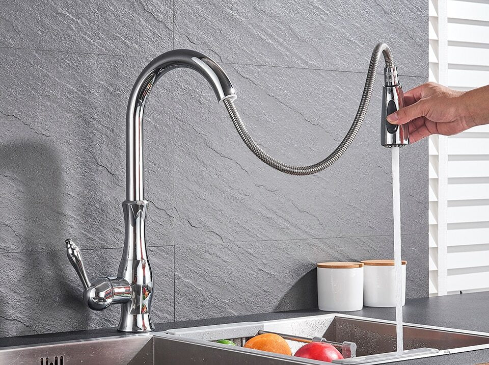 Vellaro Pull Out Kitchen Faucet By Petprovac Stainless