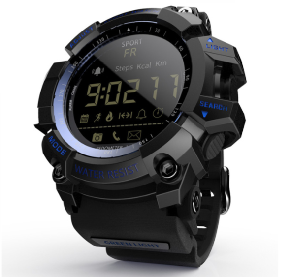 Varek Tactical Smartwatch voor fitness- en activiteitsregistratie