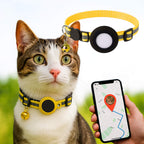 Collare GPS per Gatti Riflettente a Rilascio Rapido per Visibilità
