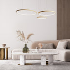 AureaHalo LED Tre-Rings Loftlampe med Fjernbetjening