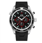 Pánské automatické mechanické hodinky Trevon s gumovým páskem | Petprovac