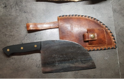 IronCrest Handmade Chef Knife With Carbon Steel Blade