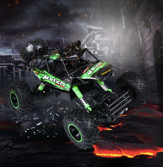 TerraRover RC 4x4 Rock Crawler Monster Truck for All Ages