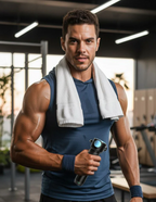 Ultra High-Speed Vibration Massager with 4 Attachments & 7500 RPM for Full Body Relief