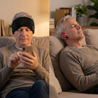 Tinnitus Verlichtingsset met Roodlicht Oorapparaat, Slaapband en Geluidstherapie-app