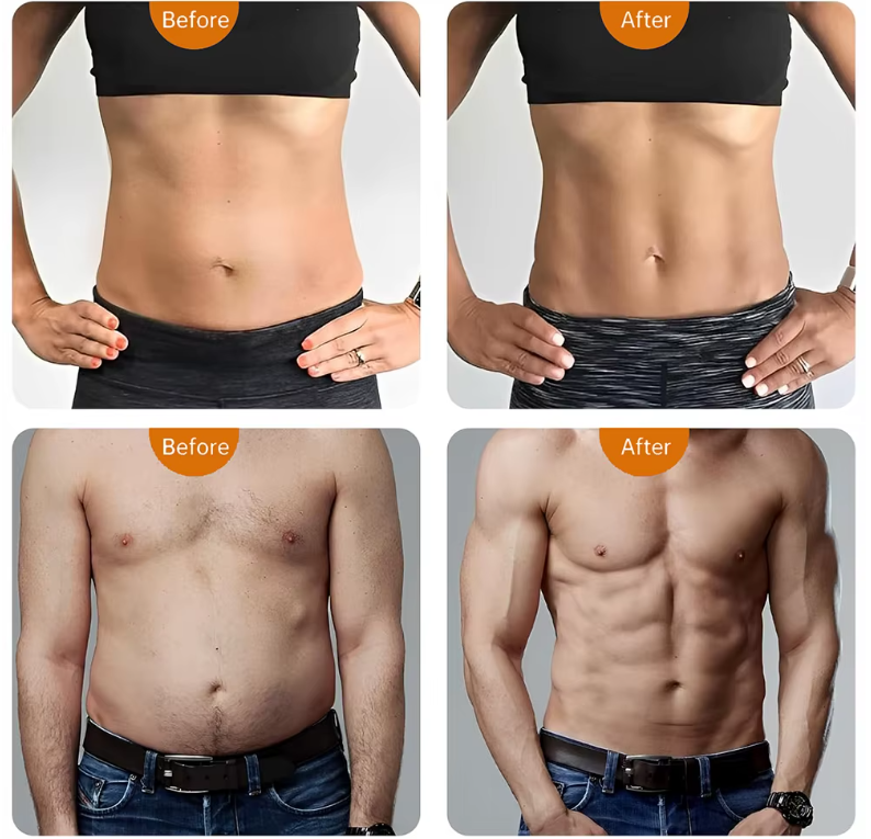 Ceinture de tonification abdominale avec dix modes et trente niveaux d'intensité