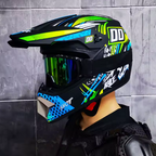 DOT-Certified Youth Motocross Helmet With Goggles Included | petprovac