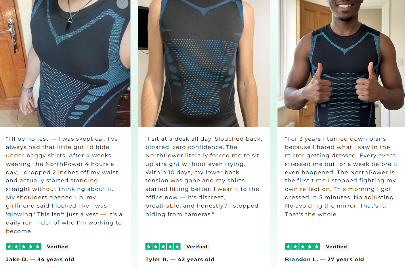Herren-Ionenform-Tanktop für ein schärferes Aussehen und sofortiges Selbstvertrauen