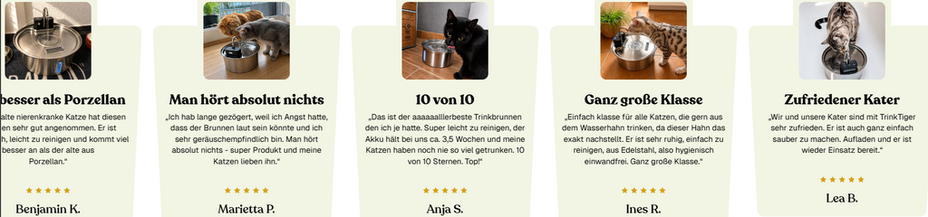 Kattefontæne i rustfrit stål – Trådløs bevægelsessensor for altid frisk vand