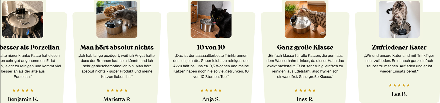 Kattefontæne i rustfrit stål – Trådløs bevægelsessensor for altid frisk vand