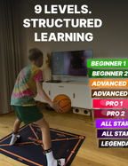 Kit d'entraînement de basketball pour dribble silencieux et pratique du maniement du ballon