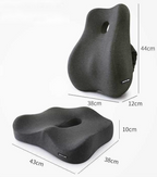 Orthopedic Lumbar Support Memory Foam Chair Cushion For Desk Workers