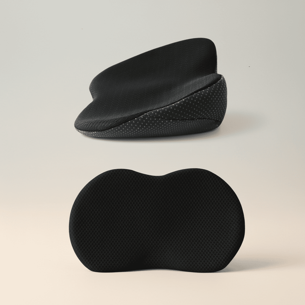 3.5 Inch Lift Memory Foam Car Cushion For Shorter Drivers
