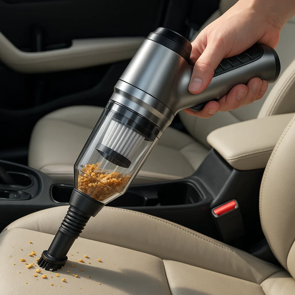 PulseGo Cordless Car Vacuum Cleaner Powerful and Compact