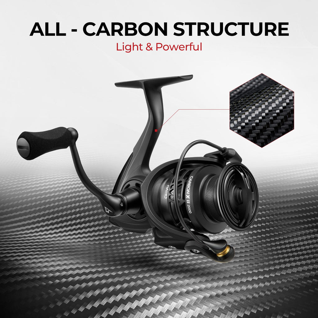 بِتْبْرُوفَاك كاربون إكس 2 بكرات صيد دوارة أفضل بكرة صيد دوارة فائقة الخفة