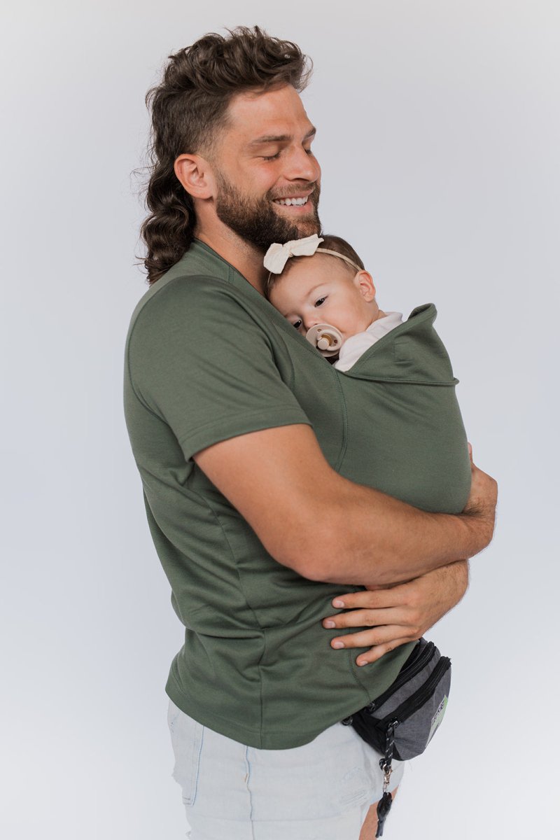 CarrySeed Tee Baby Carrier for All Day Comfort Wear