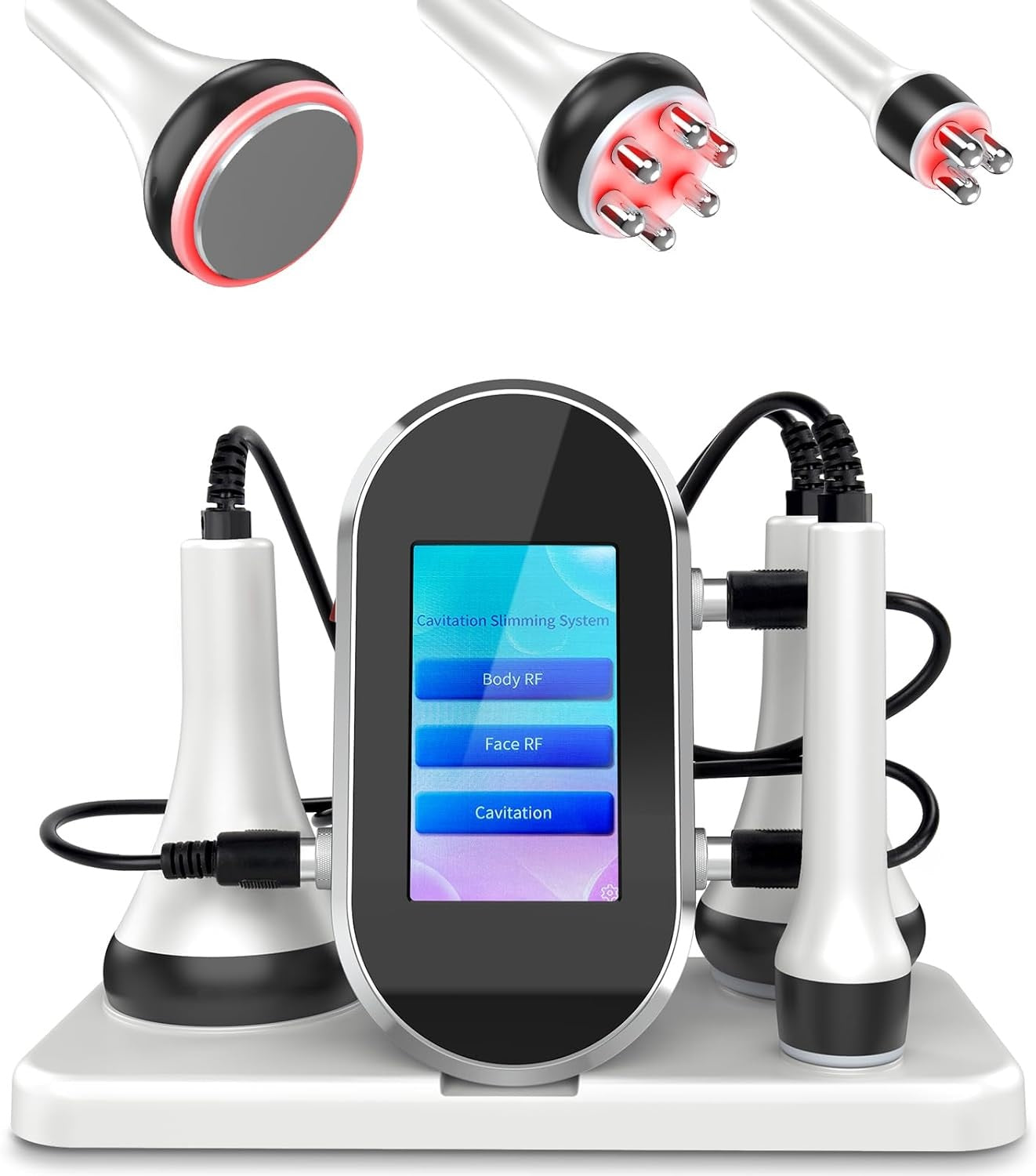 Appareil à ultrasons pour cavitation et radiofréquence à domicile pour réduction de graisse et raffermissement