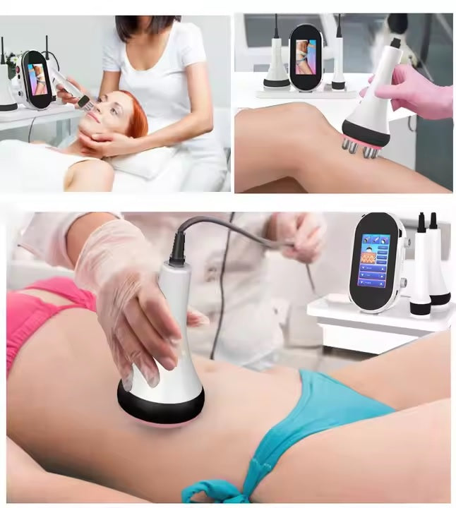 Appareil à ultrasons pour cavitation et radiofréquence à domicile pour réduction de graisse et raffermissement