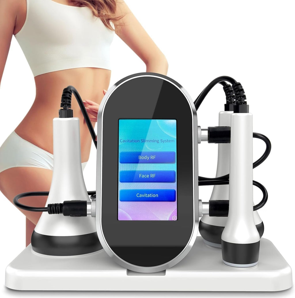 Appareil à ultrasons pour cavitation et radiofréquence à domicile pour réduction de graisse et raffermissement
