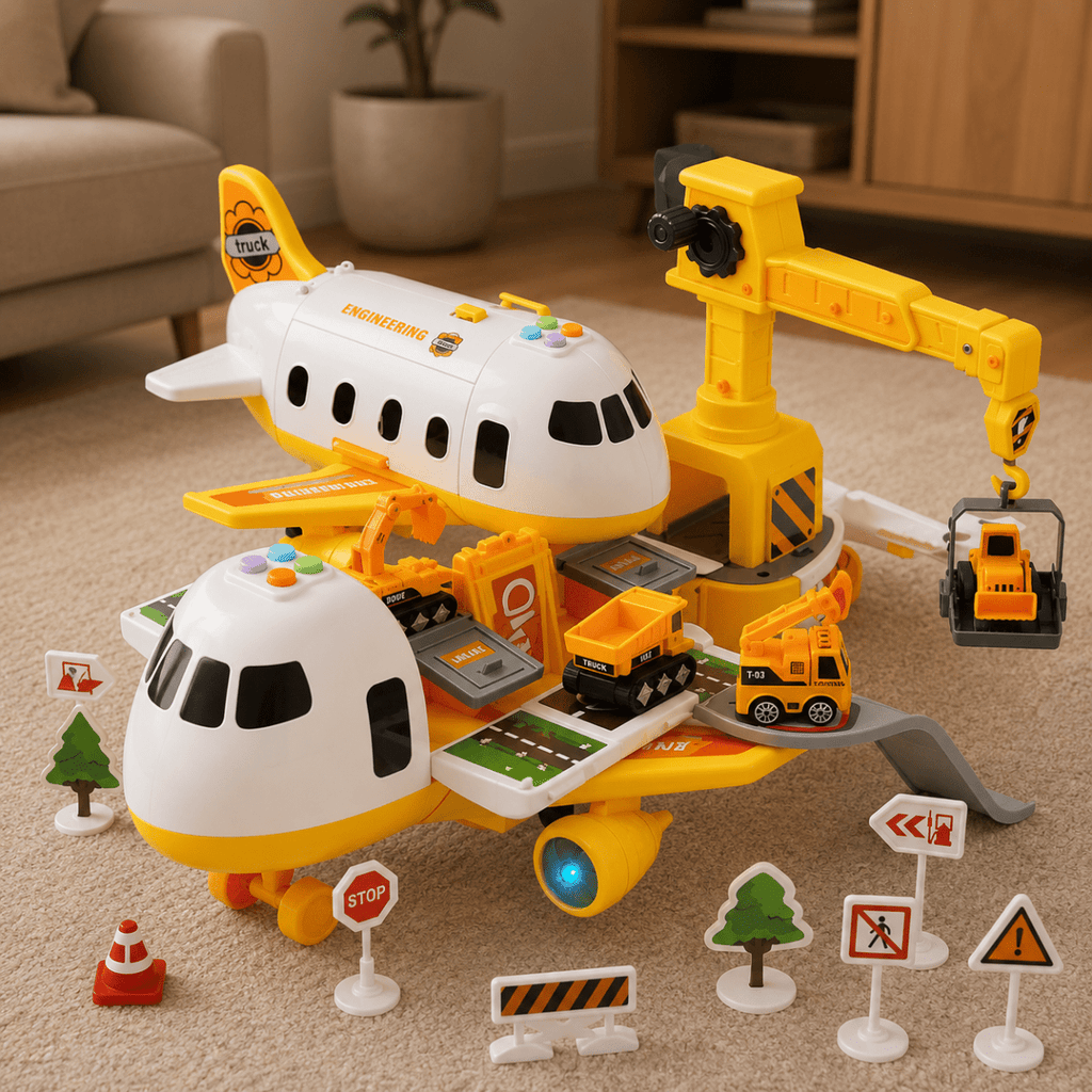 Adventure Airplane Playset for Exciting Missions & Creative Fun